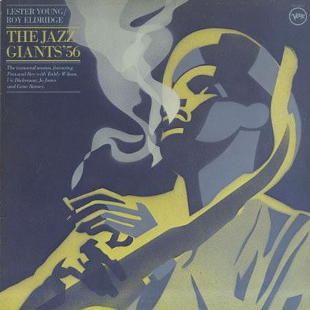 Lester Young / Roy Eldridge : The Jazz Giants '56 (LP, Album, Mono, RE, Gat)