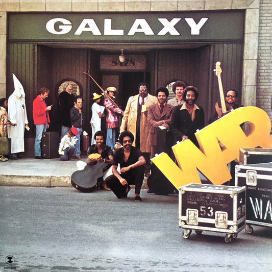 War : Galaxy (LP, Album, Glo)