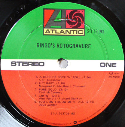 Ringo Starr : Ringo's Rotogravure (LP, Album, MO-)