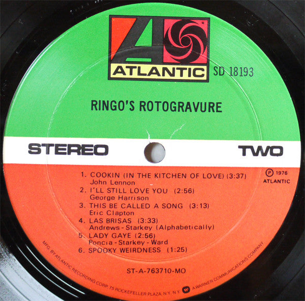 Ringo Starr : Ringo's Rotogravure (LP, Album, MO-)