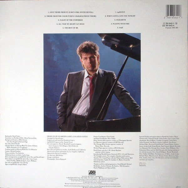 David Foster : David Foster (LP, Album)