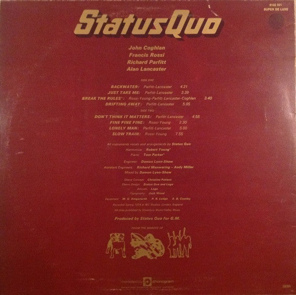 Status Quo : Quo (LP, Album)