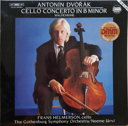 Antonín Dvořák, Frans Helmerson, Göteborgs Symfoniker / Neeme Järvi : Cello Concerto B Minor, Waldesruhe (LP)