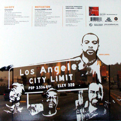 Amad Jamal : LA City (12")