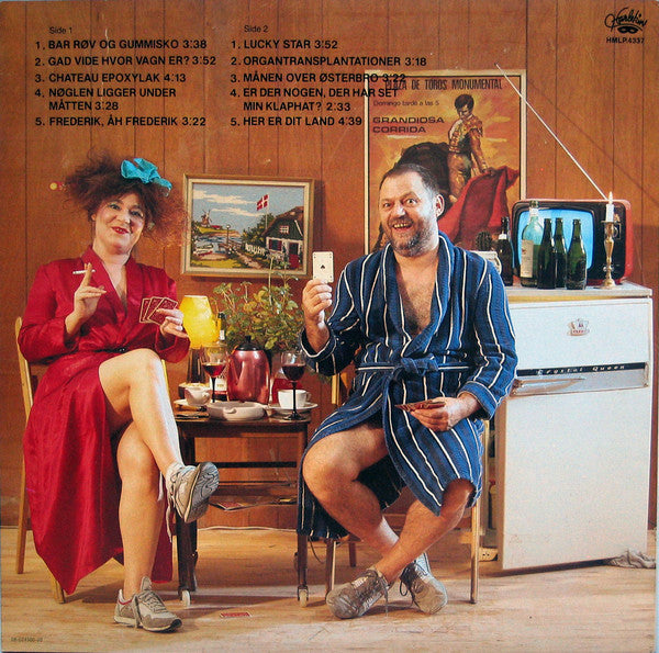 Troels Trier & Rebecca Brüel : Bar Røv Og Gummisko (LP, Album)