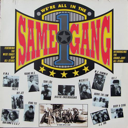 Various : We're All In The Same Gang (LP, Comp)