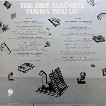 Various : The Sire Machine Turns You Up (LP, Comp)