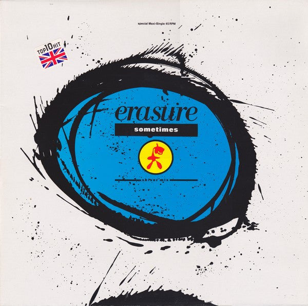 Erasure : Sometimes (Shiver Mix) (12", Maxi)