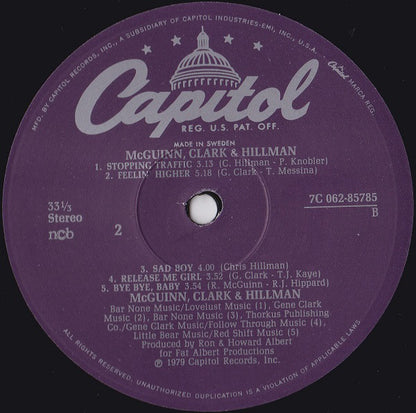 McGuinn, Clark & Hillman : McGuinn, Clark & Hillman (LP, Album)