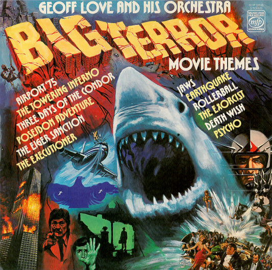 Geoff Love & His Orchestra : Big Terror Movie Themes (LP, Album)