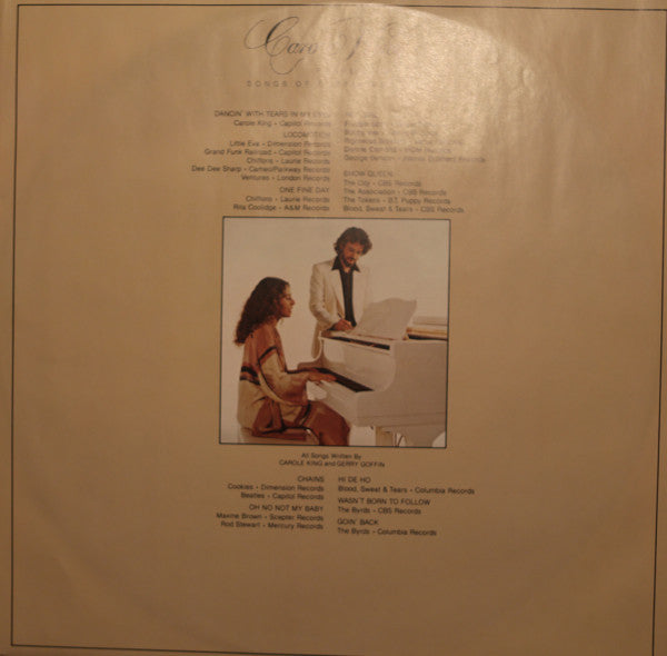 Carole King : Pearls Songs Of Goffin And King (LP, Album)