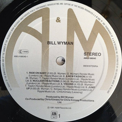 Bill Wyman : Bill Wyman (LP, Album)