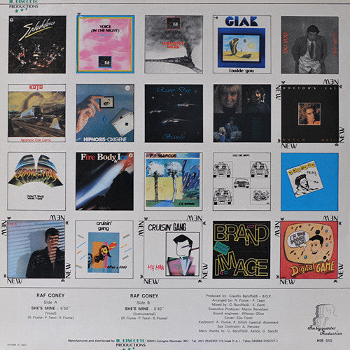 Raf Coney : She's Mine (12")