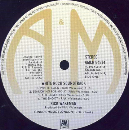 Rick Wakeman : White Rock (LP, Album)