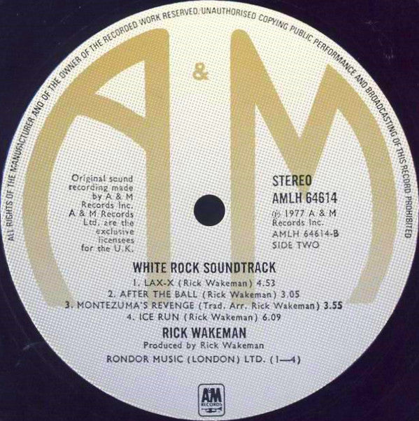 Rick Wakeman : White Rock (LP, Album)