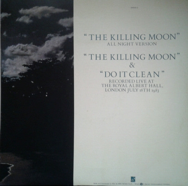 Echo & The Bunnymen : The Killing Moon (All Night Version) (12", Single)