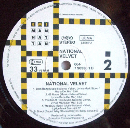 National Velvet : National Velvet (LP, Album)