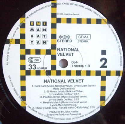 National Velvet : National Velvet (LP, Album)