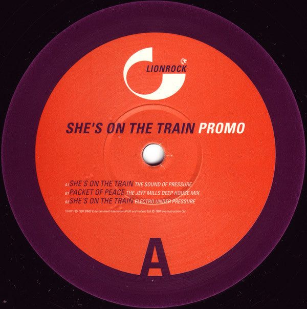 Lionrock : She's On The Train (12", Promo)