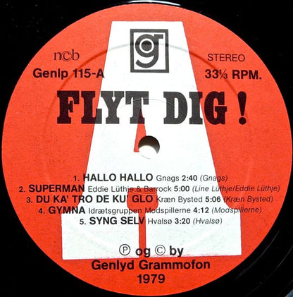 Various : Flyt Dig ! (2xLP, Album)
