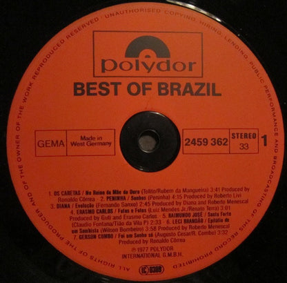 Various : The Best Of Brazil (LP, Comp)