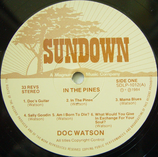 Doc Watson : In The Pines (LP, Album)