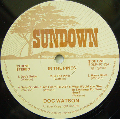 Doc Watson : In The Pines (LP, Album)