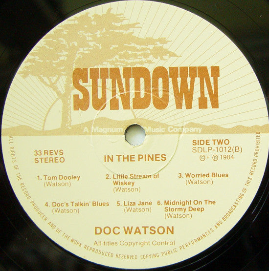 Doc Watson : In The Pines (LP, Album)
