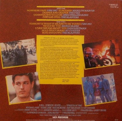 Various : Streets Of Fire - Music From The Original Motion Picture Soundtrack (LP, Album, Comp)