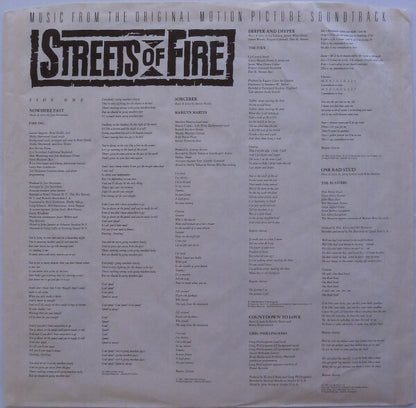 Various : Streets Of Fire - Music From The Original Motion Picture Soundtrack (LP, Album, Comp)