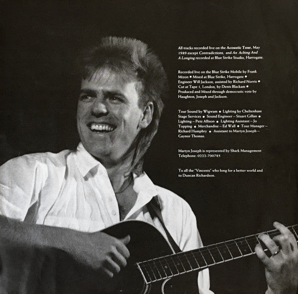 Martyn Joseph : An Aching And A Longing (LP, Album)