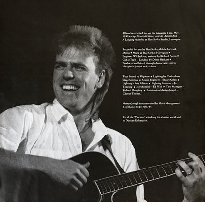 Martyn Joseph : An Aching And A Longing (LP, Album)