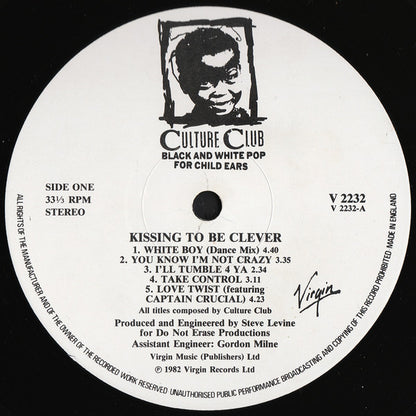 Culture Club : Kissing To Be Clever (LP, Album)