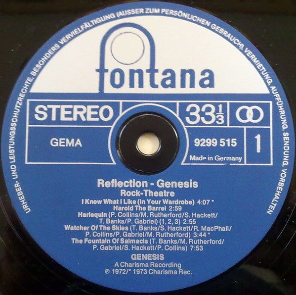 Genesis : Rock Theatre (LP, Comp, RP)