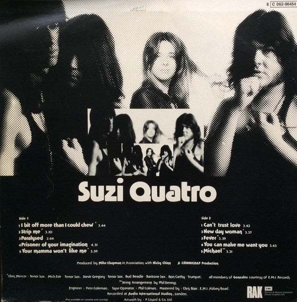 Suzi Quatro : Your Mamma Won't Like Me (LP, Album)