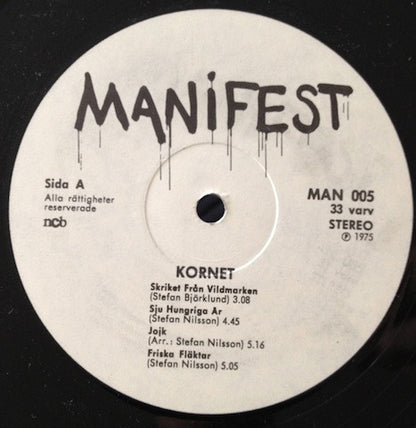 Kornet : Kornet (LP, Album)