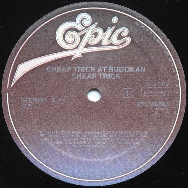 Cheap Trick : Cheap Trick At Budokan (LP, Album, RE, Gat)