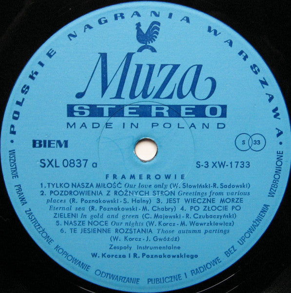 Framerowie : Pozdrowienia Z Różnych Stron (LP, Album, Blu)