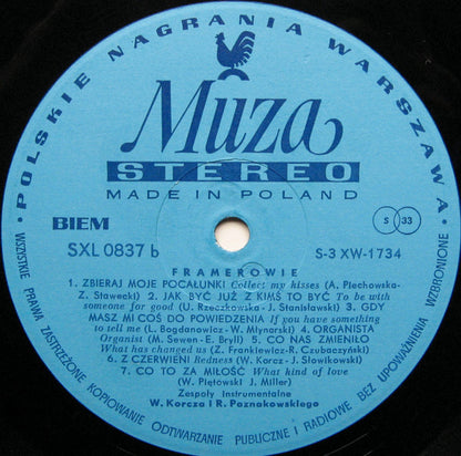 Framerowie : Pozdrowienia Z Różnych Stron (LP, Album, Blu)