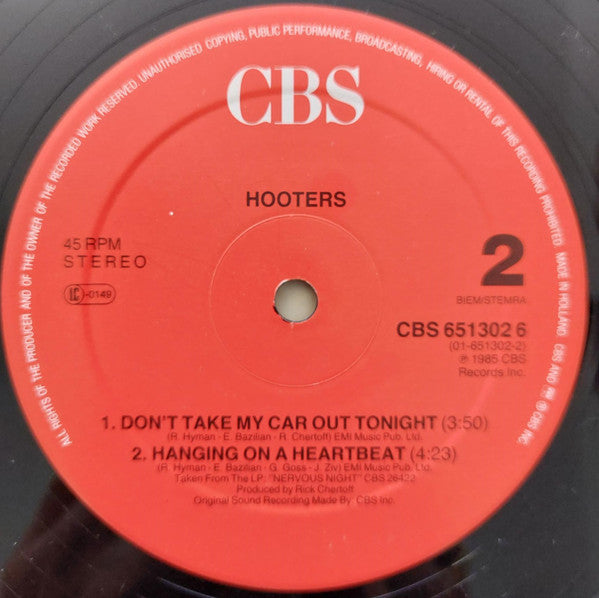 The Hooters : Karla With A K (12")