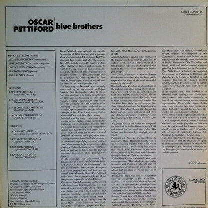 Oscar Pettiford : Blue Brothers (LP, Album, RE)