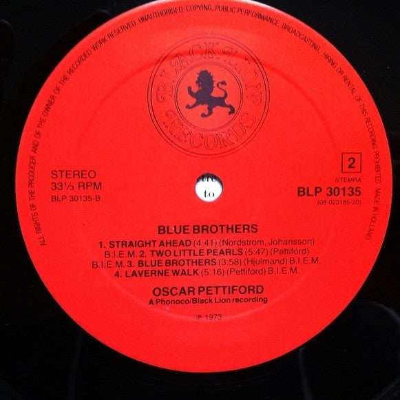 Oscar Pettiford : Blue Brothers (LP, Album, RE)