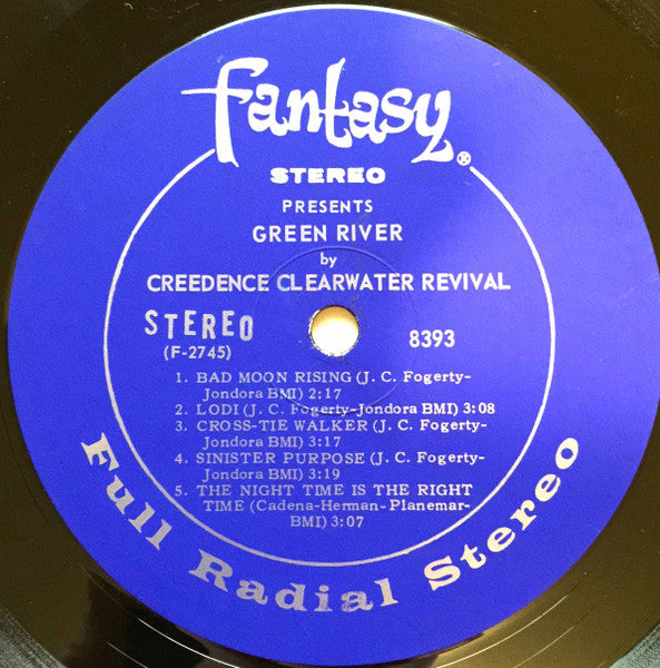 Creedence Clearwater Revival : Green River (LP, Album, RP, Roc)