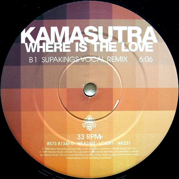 Kamasutra : Where Is The Love (12")