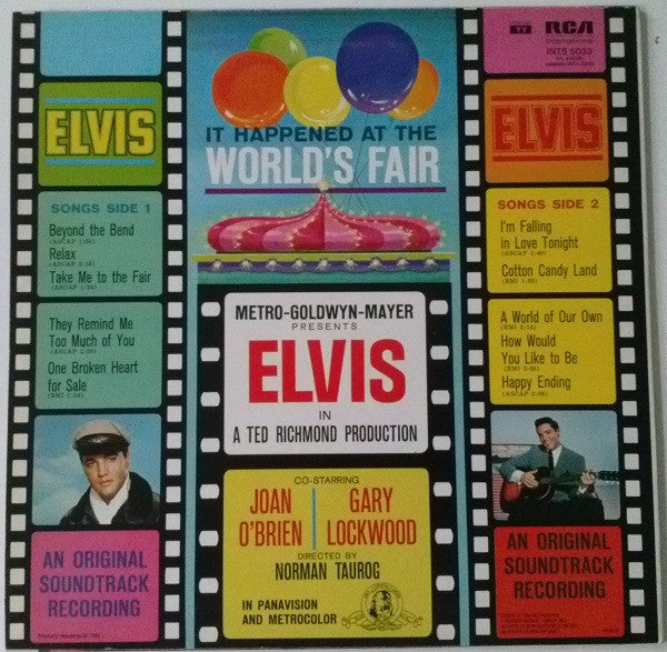 Elvis Presley : It Happened At The World's Fair (LP, Album, RE)