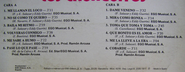 Los Chunguitos : Los Chunguitos (LP, Album)