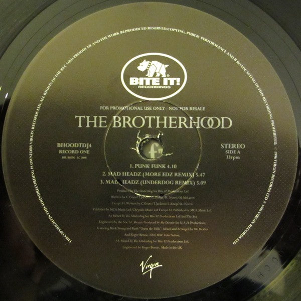 The Brotherhood : Punk Funk / Mad Headz (2x12", Promo)