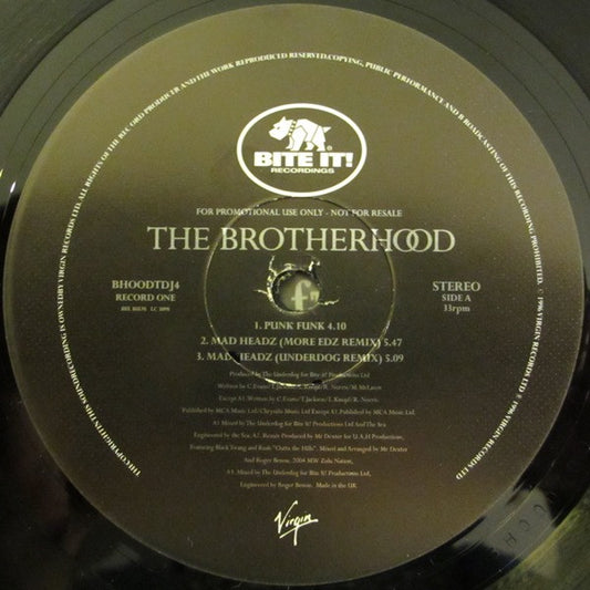 The Brotherhood : Punk Funk / Mad Headz (2x12", Promo)