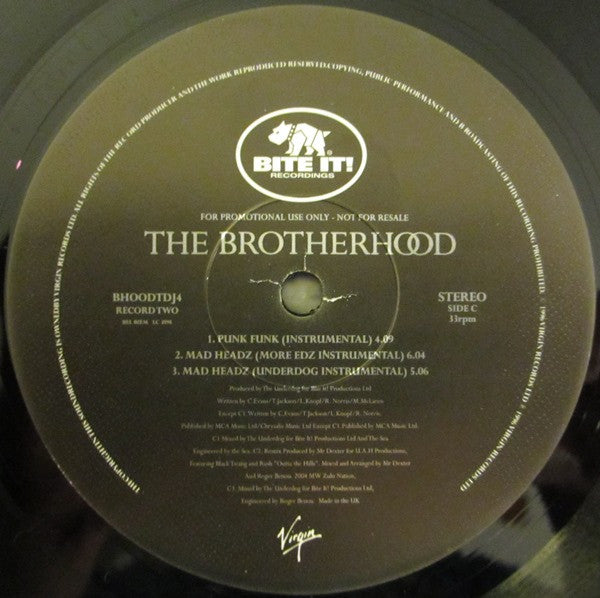The Brotherhood : Punk Funk / Mad Headz (2x12", Promo)