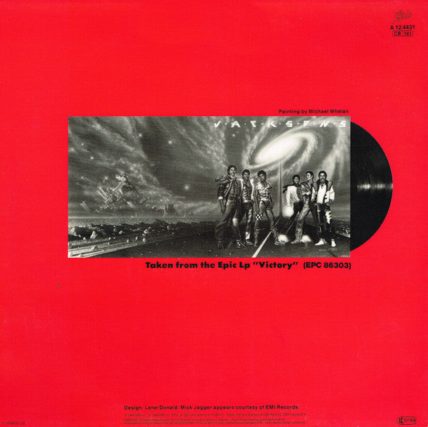 The Jacksons : State Of Shock (12", Maxi)